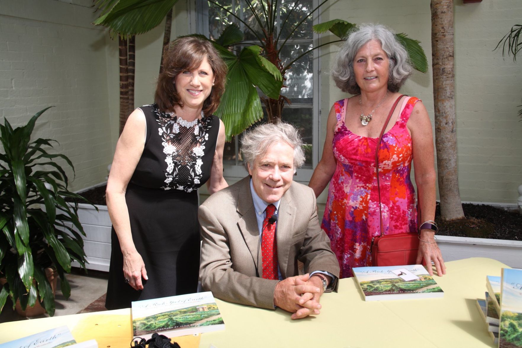 Marie Block, Author Peter Hatch, Shelley Donaho